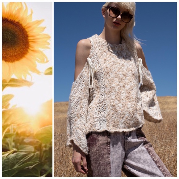 Wanderlust Cold Shoulder Sweater - Picture 5 of 11